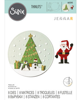 Sizzix Thinlits Die by Jenna Rushforth Snowdome (8pcs) (665343) (DISCONTINUED) Sizzix Thinlits Die by Jenna Rushforth Snowdome (8pcs) (665343) (DISCONTINUED)
