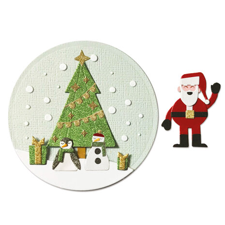 Sizzix Thinlits Die by Jenna Rushforth Snowdome (8pcs) (665343) (DISCONTINUED) Sizzix Thinlits Die by Jenna Rushforth Snowdome (8pcs) (665343) (DISCONTINUED)