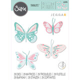 Sizzix Thinlits Die by Jenna Rushforth Patterned Butterflies (29pcs) (665896) (DISCONTINUED) Sizzix Thinlits Die by Jenna Rushforth Patterned Butterflies (29pcs) (665896) (DISCONTINUED)