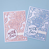 Sizzix Thinlits Die by Jessica Scott Floral Lattice (2pcs) (665082) (DISCONTINUED) Sizzix Thinlits Die by Jessica Scott Floral Lattice (2pcs) (665082) (DISCONTINUED)