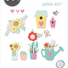 Sizzix Thinlits Die by Jessica Scott Floral Garden (5pcs) (665341) (DISCONTINUED) Sizzix Thinlits Die by Jessica Scott Floral Garden (5pcs) (665341) (DISCONTINUED)
