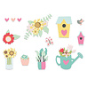 Sizzix Thinlits Die by Jessica Scott Floral Garden (5pcs) (665341) (DISCONTINUED) Sizzix Thinlits Die by Jessica Scott Floral Garden (5pcs) (665341) (DISCONTINUED)