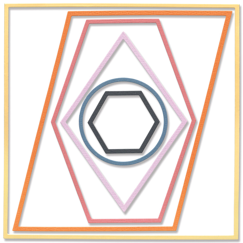 Sizzix Thinlits Die by Jess Slack Shaped Frames (6pcs) (666128) (DISCONTINUED) Sizzix Thinlits Die by Jess Slack Shaped Frames (6pcs) (666128) (DISCONTINUED)