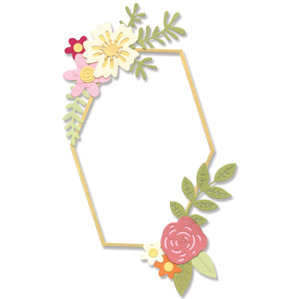 Sizzix Thinlits Die by Jess Slack Floral Cluster (15pcs) (666118) (DISCONTINUED) Sizzix Thinlits Die by Jess Slack Floral Cluster (15pcs) (666118) (DISCONTINUED)