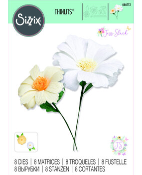 Sizzix Thinlits Die by Jess Slack Daisy Flower Mix (8pcs) (666113) (DISCONTINUED) Sizzix Thinlits Die by Jess Slack Daisy Flower Mix (8pcs) (666113) (DISCONTINUED)