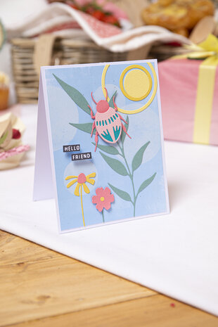 Sizzix Thinlits Die by Jennifer Ogborn Patterned Bugs (9pcs) (665956) (DISCONTINUED)