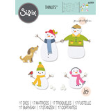 Sizzix Thinlits Die by Jennifer Ogborn Snow Family (17pcs) (665959) (DISCONTINUED) Sizzix Thinlits Die by Jennifer Ogborn Snow Family (17pcs) (665959) (DISCONTINUED)