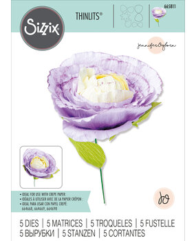 Sizzix Thinlits Die by Jennifer Ogborn Spring Bloom (5pcs) (665811) (DISCONTINUED) Sizzix Thinlits Die by Jennifer Ogborn Spring Bloom (5pcs) (665811) (DISCONTINUED)
