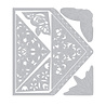 Sizzix Thinlits Die by Katelyn Lizardi Envelope Liners, A7, Intricate (7pcs) (663586) (DISCONTINUED) Sizzix Thinlits Die by Katelyn Lizardi Envelope Liners, A7, Intricate (7pcs) (663586) (DISCONTINUED)