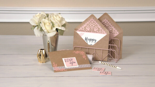 Sizzix Thinlits Die by Katelyn Lizardi Envelope Liners, A7, Intricate (7pcs) (663586) (DISCONTINUED)