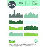 Sizzix Thinlits Die by Josh Griffiths Skyline Silhouettes (8pcs) (666248) (DISCONTINUED) Sizzix Thinlits Die by Josh Griffiths Skyline Silhouettes (8pcs) (666248) (DISCONTINUED)