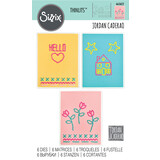 Sizzix Thinlits Die by Jordan Caderao House, Heart Flower & Star Stitchlits (6pcs) (663622) (DISCONTINUED) Sizzix Thinlits Die by Jordan Caderao House, Heart Flower & Star Stitchlits (6pcs) (663622) (DISCONTINUED)