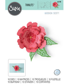 Sizzix Thinlits Die by Jessica Scott Pop-Up Flower (10pcs) (665188) (DISCONTINUED) Sizzix Thinlits Die by Jessica Scott Pop-Up Flower (10pcs) (665188) (DISCONTINUED)