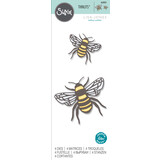 Sizzix Thinlits Die by Lisa Jones Bee (4pcs) (663852) Sizzix Thinlits Die by Lisa Jones Bee (4pcs) (663852)