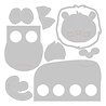 Sizzix Thinlits Die by Lisa Jones Animal Finger Puppets (9pcs) (666012) (DISCONTINUED) Sizzix Thinlits Die by Lisa Jones Animal Finger Puppets (9pcs) (666012) (DISCONTINUED)