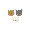 Sizzix Thinlits Die by Lisa Jones Animal Finger Puppets (9pcs) (666012) (DISCONTINUED) Sizzix Thinlits Die by Lisa Jones Animal Finger Puppets (9pcs) (666012) (DISCONTINUED)