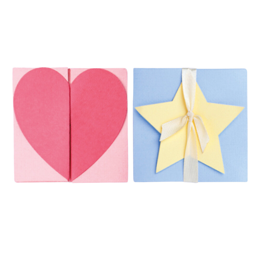 Sizzix Thinlits Die by Kath Breen Box, Heart & Star Card (5pcs) (665479) (DISCONTINUED) Sizzix Thinlits Die by Kath Breen Box, Heart & Star Card (5pcs) (665479) (DISCONTINUED)