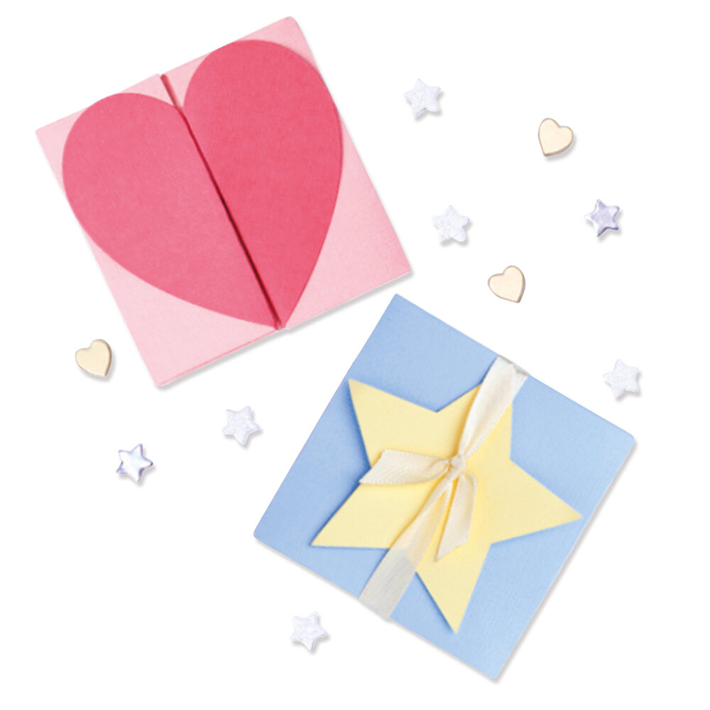 Sizzix Thinlits Die by Kath Breen Box, Heart & Star Card (5pcs) (665479) (DISCONTINUED) Sizzix Thinlits Die by Kath Breen Box, Heart & Star Card (5pcs) (665479) (DISCONTINUED)