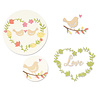 Sizzix Thinlits Die by Lisa Jones Mini Love Birds (11pcs) (665484) (DISCONTINUED) Sizzix Thinlits Die by Lisa Jones Mini Love Birds (11pcs) (665484) (DISCONTINUED)