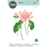 Sizzix Thinlits Die by Lisa Jones Layered Water Flower (16pcs) (663867) (DISCONTINUED) Sizzix Thinlits Die by Lisa Jones Layered Water Flower (16pcs) (663867) (DISCONTINUED)