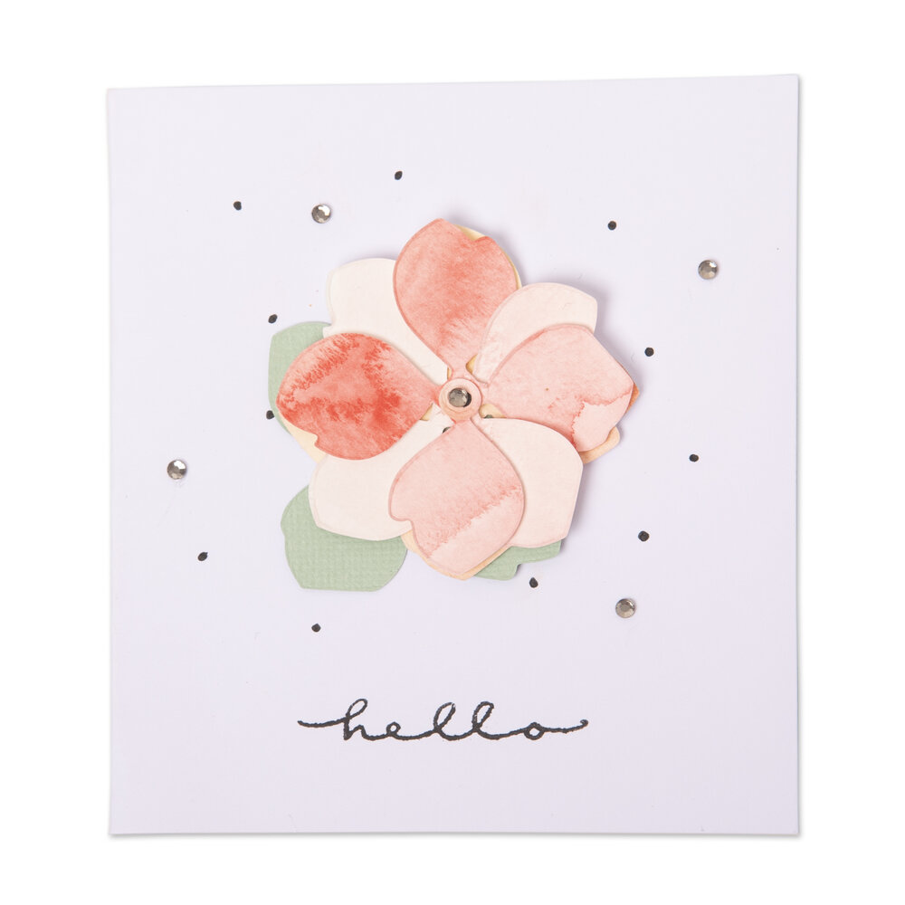 Sizzix Thinlits Die by Lisa Jones Layered Water Flower (16pcs) (663867) (DISCONTINUED) Sizzix Thinlits Die by Lisa Jones Layered Water Flower (16pcs) (663867) (DISCONTINUED)