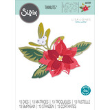 Sizzix Thinlits Die by Lisa Jones Layered Christmas Flower (13pcs) (665342) (DISCONTINUED) Sizzix Thinlits Die by Lisa Jones Layered Christmas Flower (13pcs) (665342) (DISCONTINUED)