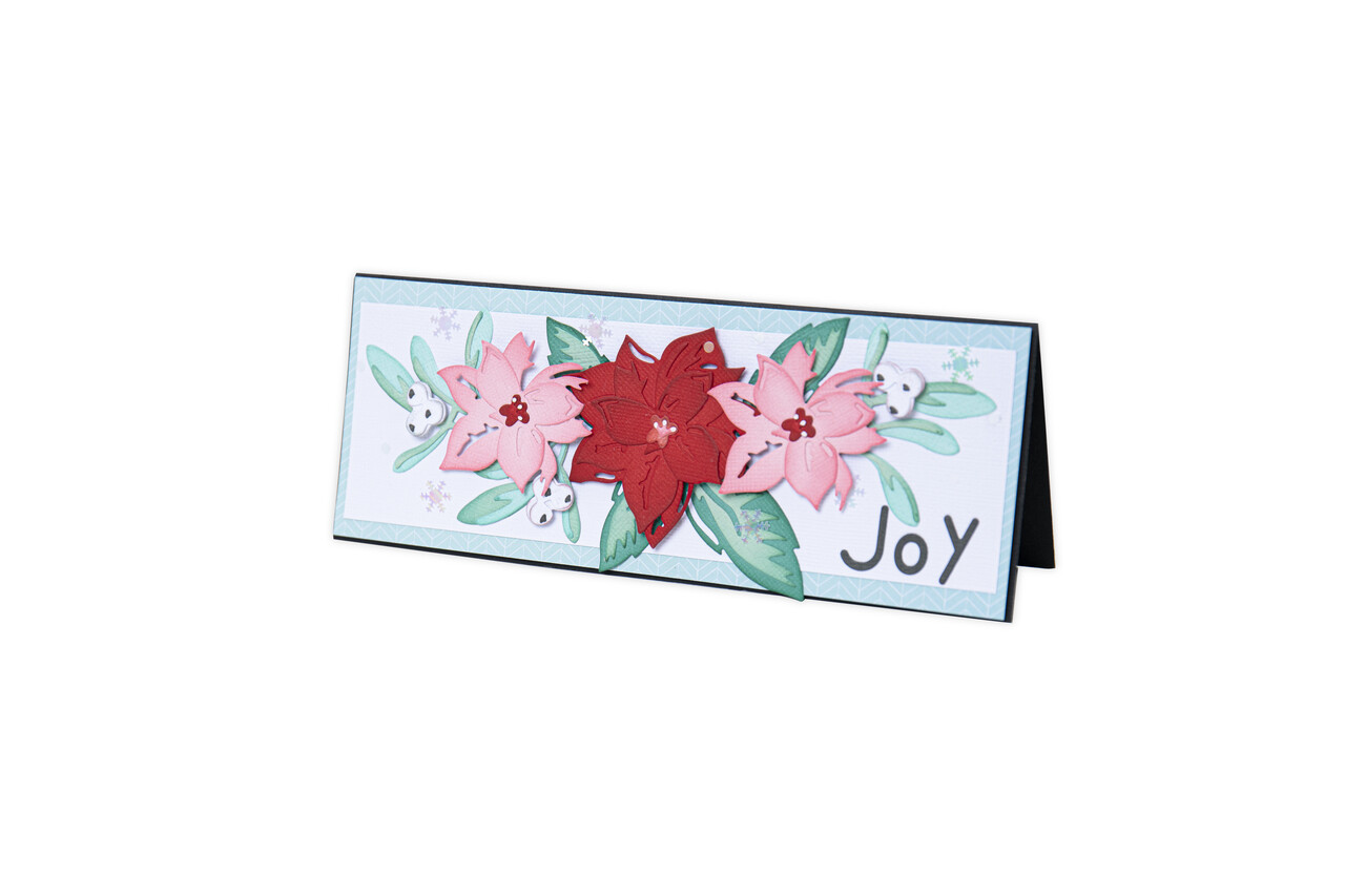 Sizzix Thinlits Die by Lisa Jones Layered Christmas Flower (13pcs) (665342) (DISCONTINUED)