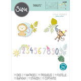 Sizzix Thinlits Die by Lisa Jones Jungle Fun (11pcs) (665889) (DISCONTINUED) Sizzix Thinlits Die by Lisa Jones Jungle Fun (11pcs) (665889) (DISCONTINUED)