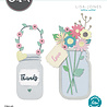 Sizzix Thinlits Die by Lisa Jones Jar of Flowers (17pcs) (665079) (DISCONTINUED) Sizzix Thinlits Die by Lisa Jones Jar of Flowers (17pcs) (665079) (DISCONTINUED)