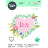 Sizzix Thinlits Die by Lisa Jones Hello Love (9pcs) (666275) (DISCONTINUED) Sizzix Thinlits Die by Lisa Jones Hello Love (9pcs) (666275) (DISCONTINUED)