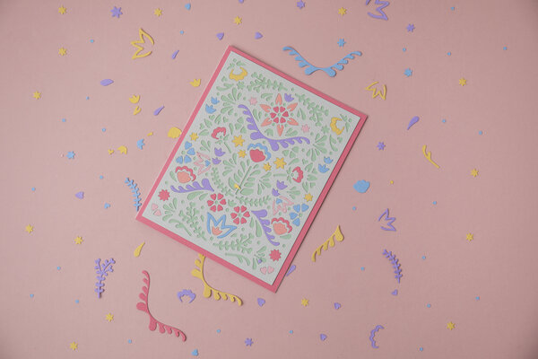 Sizzix Thinlits Die by Lisa Jones Folk Mask (664478) (DISCONTINUED) Sizzix Thinlits Die by Lisa Jones Folk Mask (664478) (DISCONTINUED)