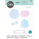 Sizzix Thinlits Die by Lisa Jones Flourish Frames (8pcs) (665803) (DISCONTINUED) Sizzix Thinlits Die by Lisa Jones Flourish Frames (8pcs) (665803) (DISCONTINUED)