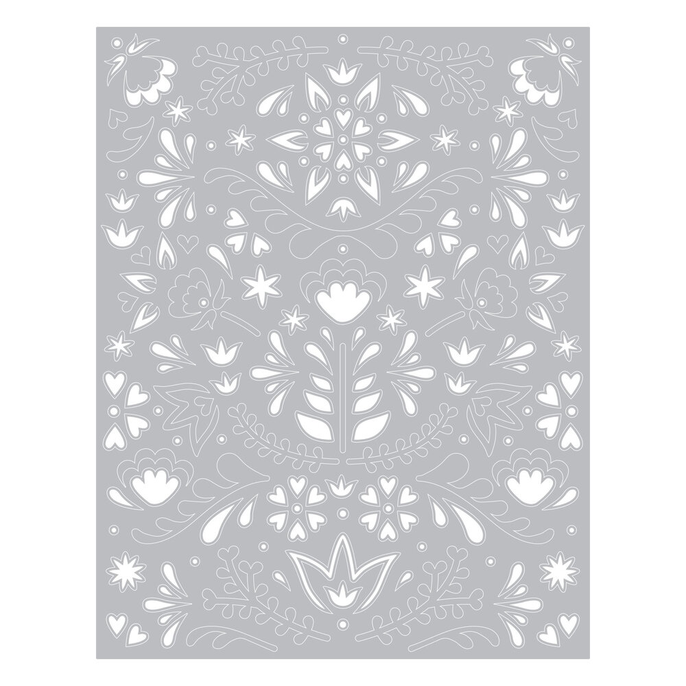 Sizzix Thinlits Die by Lisa Jones Folk Mask (664478) (DISCONTINUED) Sizzix Thinlits Die by Lisa Jones Folk Mask (664478) (DISCONTINUED)