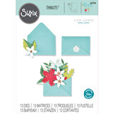 Sizzix Thinlits Die by Lisa Jones Festive Envelope (13pcs) (665946) (DISCONTINUED) Sizzix Thinlits Die by Lisa Jones Festive Envelope (13pcs) (665946) (DISCONTINUED)
