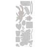 Sizzix Thinlits Die by Lisa Jones Easter Icons (13pcs) (665076) (DISCONTINUED) Sizzix Thinlits Die by Lisa Jones Easter Icons (13pcs) (665076) (DISCONTINUED)