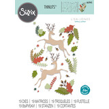 Sizzix Thinlits Die by Lisa Jones Delightful Deer (19pcs) (665945) (DISCONTINUED) Sizzix Thinlits Die by Lisa Jones Delightful Deer (19pcs) (665945) (DISCONTINUED)