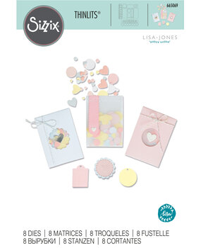 Sizzix Thinlits Die by Lisa Jones Confetti Pocket (8pcs) (665069) (DISCONTINUED) Sizzix Thinlits Die by Lisa Jones Confetti Pocket (8pcs) (665069) (DISCONTINUED)
