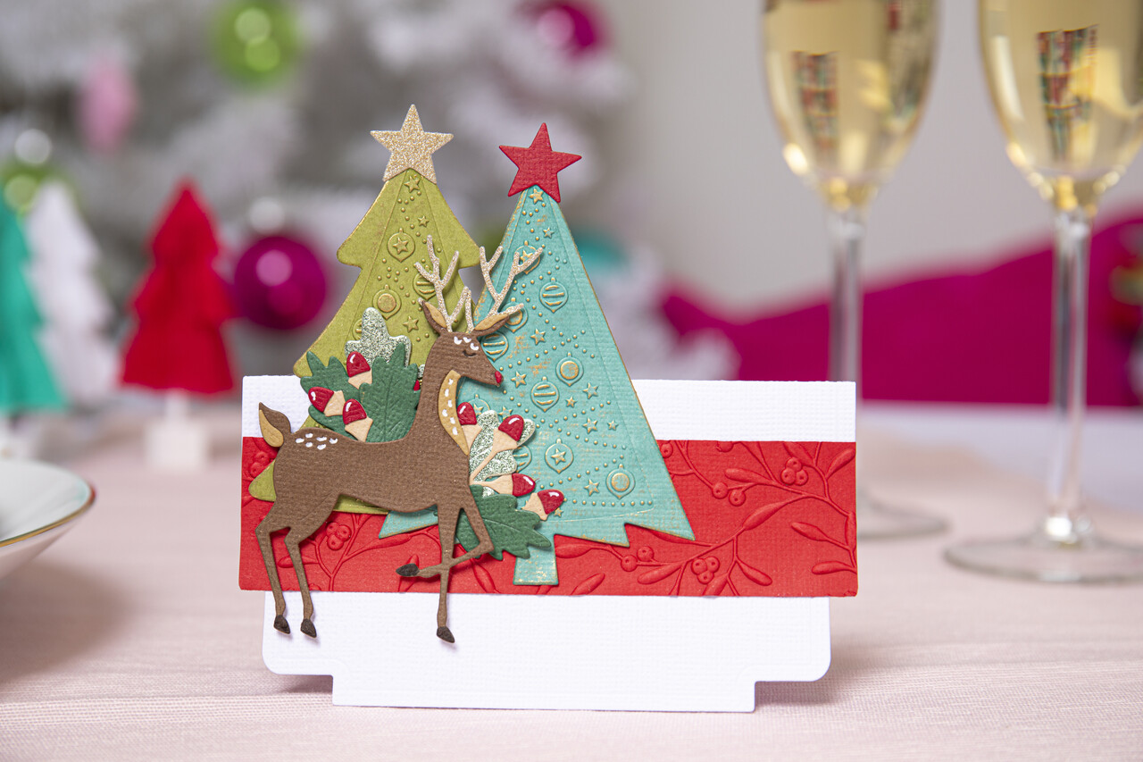 Sizzix Thinlits Die by Lisa Jones Delightful Deer (19pcs) (665945) (DISCONTINUED) Sizzix Thinlits Die by Lisa Jones Delightful Deer (19pcs) (665945) (DISCONTINUED)