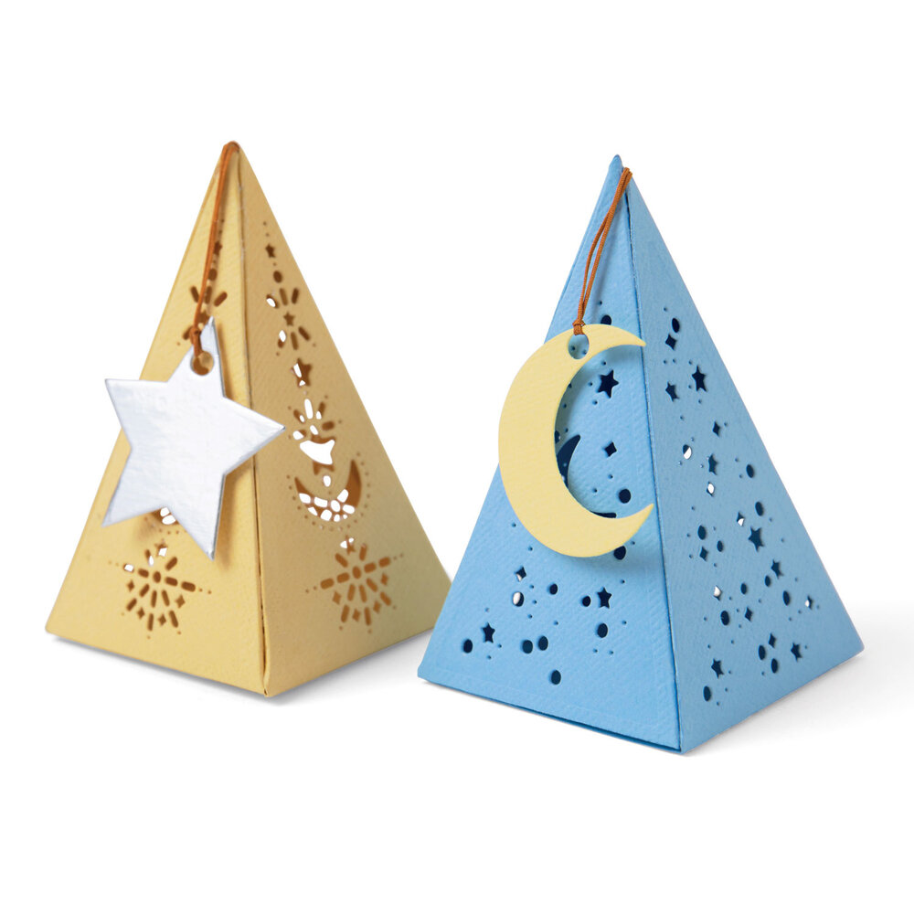 Sizzix Thinlits Die by Lisa Jones Celestial Favor Box (7pcs) (665184) (DISCONTINUED) Sizzix Thinlits Die by Lisa Jones Celestial Favor Box (7pcs) (665184) (DISCONTINUED)