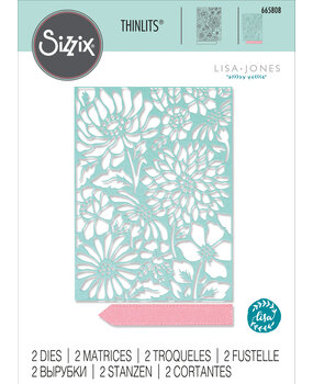 Sizzix Thinlits Die by Lisa Jones Botanic Scene (2pcs) (665808) (DISCONTINUED) Sizzix Thinlits Die by Lisa Jones Botanic Scene (2pcs) (665808) (DISCONTINUED)