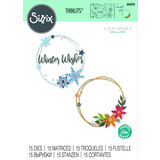 Sizzix Thinlits Die by Lisa Jones Winter Wreath (15pcs) (666026) (DISCONTINUED) Sizzix Thinlits Die by Lisa Jones Winter Wreath (15pcs) (666026) (DISCONTINUED)