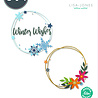 Sizzix Thinlits Die by Lisa Jones Winter Wreath (15pcs) (666026) (DISCONTINUED) Sizzix Thinlits Die by Lisa Jones Winter Wreath (15pcs) (666026) (DISCONTINUED)