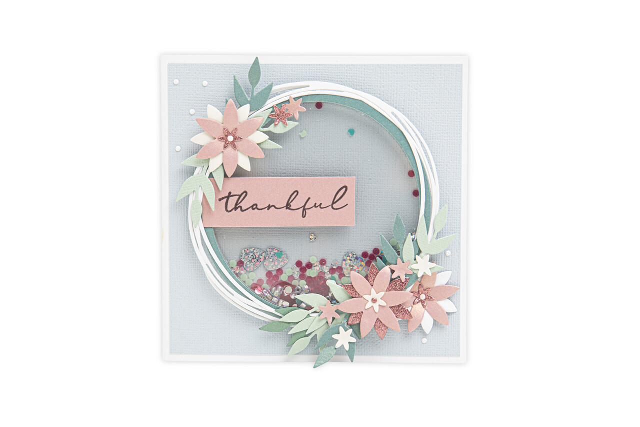 Sizzix Thinlits Die by Lisa Jones Winter Wreath (15pcs) (666026) (DISCONTINUED) Sizzix Thinlits Die by Lisa Jones Winter Wreath (15pcs) (666026) (DISCONTINUED)