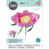 Sizzix Thinlits Die by Lisa Jones Wild Peony (5pcs) (664926) (DISCONTINUED) Sizzix Thinlits Die by Lisa Jones Wild Peony (5pcs) (664926) (DISCONTINUED)