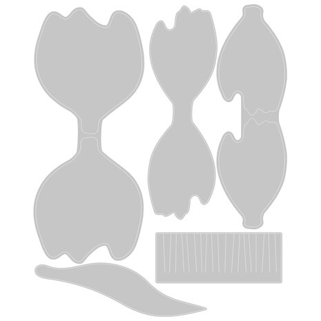 Sizzix Thinlits Die by Lisa Jones Wild Peony (5pcs) (664926) (DISCONTINUED) Sizzix Thinlits Die by Lisa Jones Wild Peony (5pcs) (664926) (DISCONTINUED)