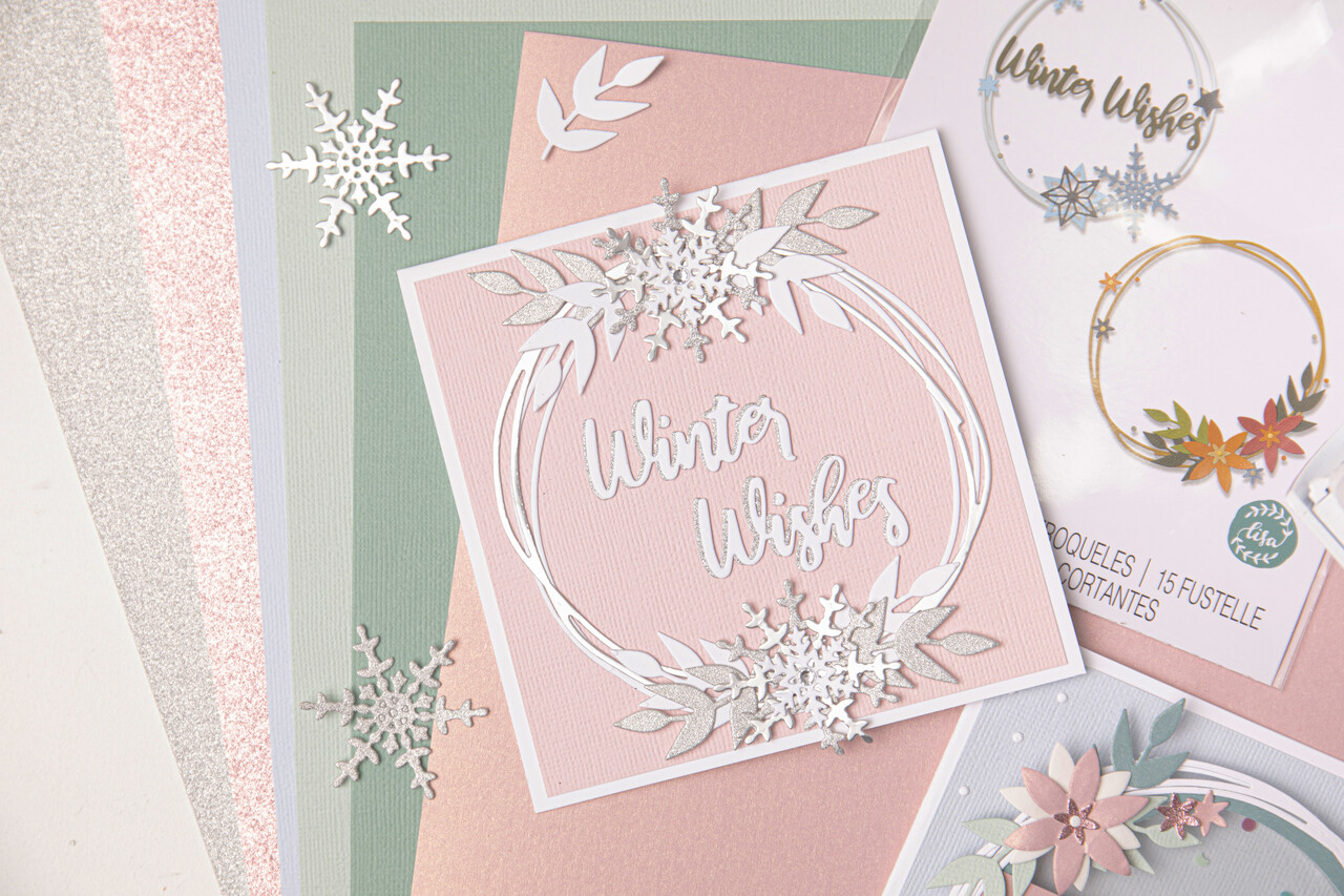 Sizzix Thinlits Die by Lisa Jones Winter Wreath (15pcs) (666026) (DISCONTINUED) Sizzix Thinlits Die by Lisa Jones Winter Wreath (15pcs) (666026) (DISCONTINUED)