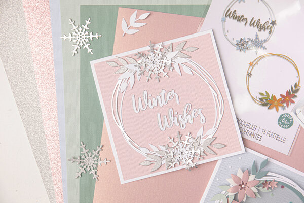 Sizzix Thinlits Die by Lisa Jones Winter Wreath (15pcs) (666026) (DISCONTINUED) Sizzix Thinlits Die by Lisa Jones Winter Wreath (15pcs) (666026) (DISCONTINUED)