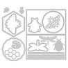 Sizzix Thinlits Die by Lisa Jones Summer Spinner Card (16pcs) (665886) (DISCONTINUED) Sizzix Thinlits Die by Lisa Jones Summer Spinner Card (16pcs) (665886) (DISCONTINUED)