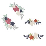 Sizzix Thinlits Die by Lisa Jones Wild Blossom Corners (10pcs) (665286) (DISCONTINUED) Sizzix Thinlits Die by Lisa Jones Wild Blossom Corners (10pcs) (665286) (DISCONTINUED)
