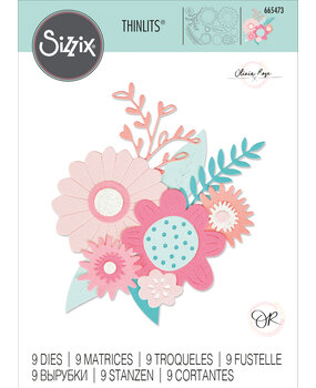 Sizzix Thinlits Die by Olivia Rose Bold Flowers (9pcs) (665473) (DISCONTINUED) Sizzix Thinlits Die by Olivia Rose Bold Flowers (9pcs) (665473) (DISCONTINUED)